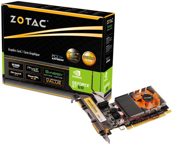 ZOTAC GeForce GT 610 Synergy Editi