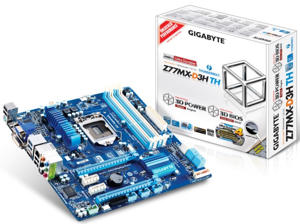 GIGABYTE GA-Z77MX-D3H TH 