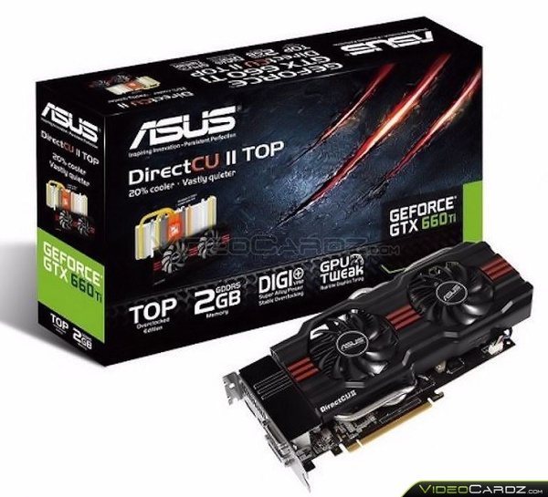 ASUS GeForce GTX 660 Ti DirectCU II TOP