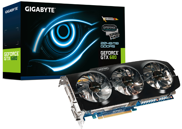 GIGABYTE GeForce GTX 680 (GV-N680WF3-2GD)