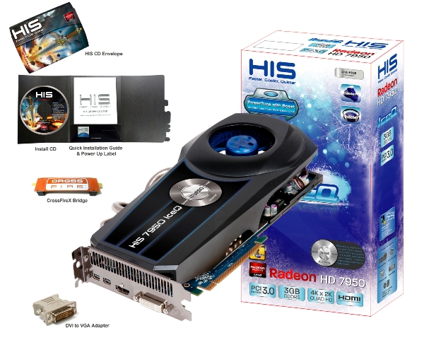 HIS 7950 IceQ Boost Clock 