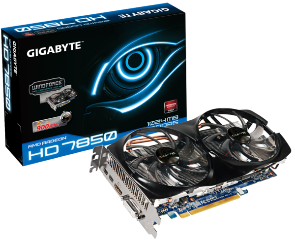 GIGABYTE Radeon HD 7850 (GV-R785OC-1GD)