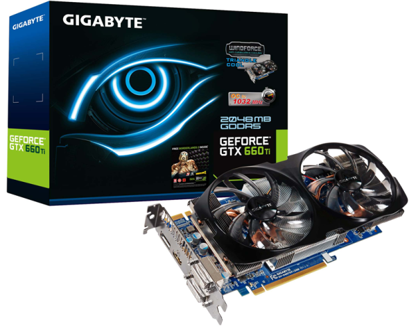 GIGABYTE GeForce GTX 660 Ti (GV-N66TOC-2GD-EU)