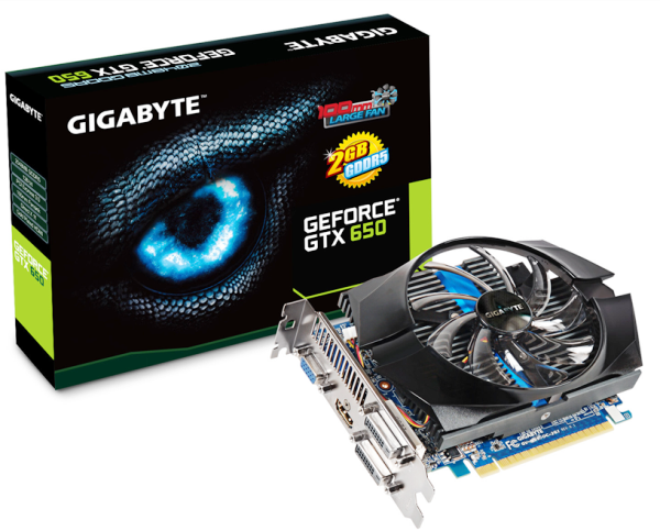  GIGABYTE GeForce GTX 650