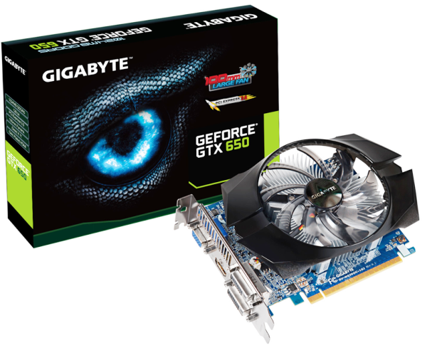  GIGABYTE GeForce GTX 650