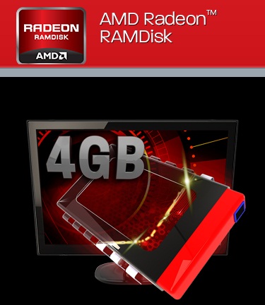 Нещодавно ми повідомляли про нову технологію AMD Radeon RAMDisk, яка можна реалізувати використовуючи APU AMD A10 (Trinity) та брендову оперативну пам’ять компанії AMD. Принцип її роботи нагадує технології Intel Smart Response або NVELO Dataplex і полягає у створенні віртуального диску об’ємом до 64 ГБ з оперативної пам’яті, який надалі використовується для прискореного завантаження поміщених в нього файлів.