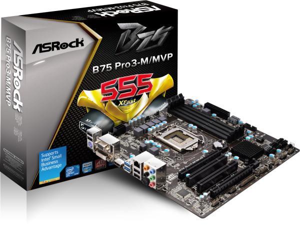 ASRock B75 Pro3-M/MVP