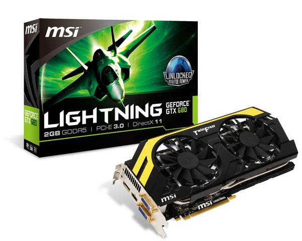 MSI GeForce GTX 680 Lightning-L