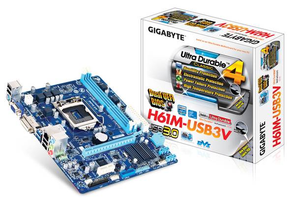 GIGABYTE GA-H61M-USB3V 