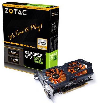 ZOTAC GeForce GTX 650 Ti Boost