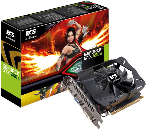 ECS GeForce GTX 650 Ti 