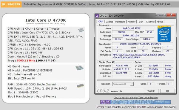 ASUS Maximus vi extreme core i7-4770k