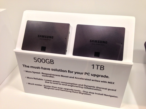 Samsung SSD 840 EVO NVMe SSD XS1715