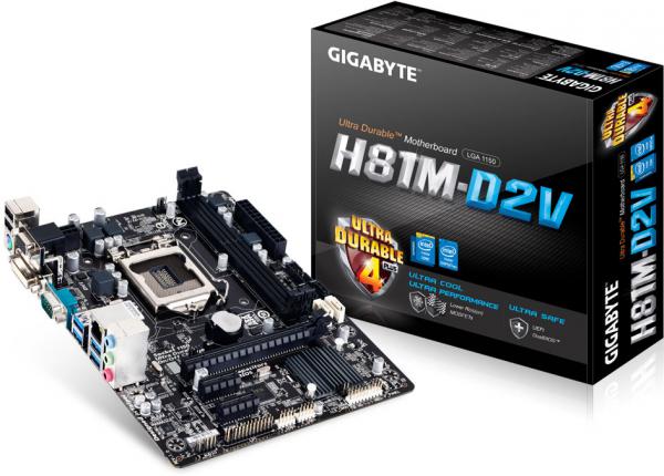 GIGABYTE GA-H81M-D2V