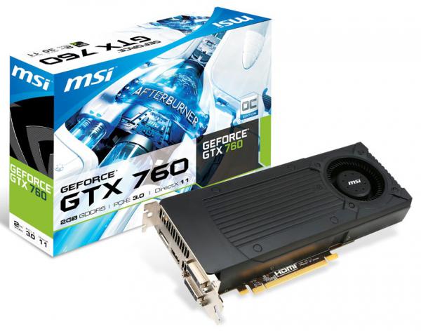 MSI GeForce GTX 760 N760-2GD5 OC