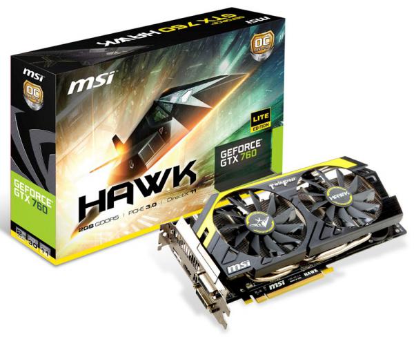 MSI GeForce GTX 760 HAWK