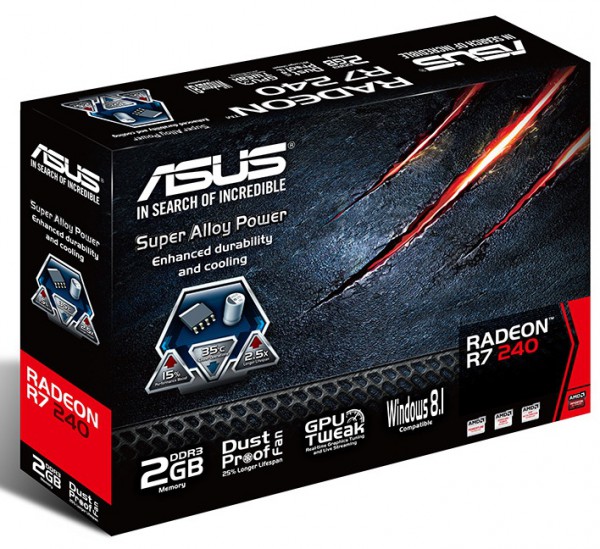 ASUS Radeon R7 240 (R7240-2GD3-L)