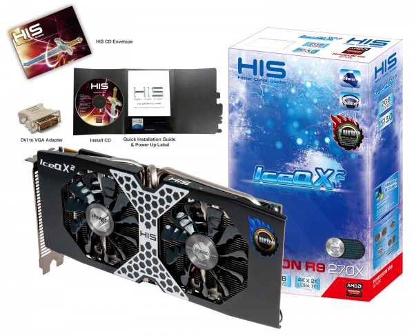 HIS Radeon R9 270X IceQ X2 Boost Clock