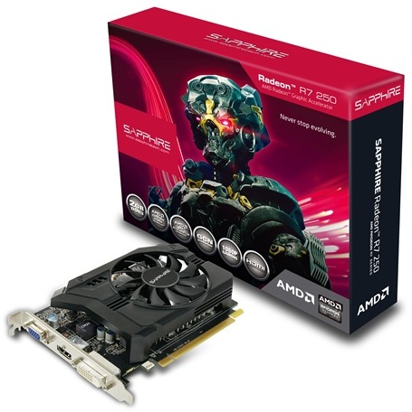 SAPPHIRE Radeon R7 250