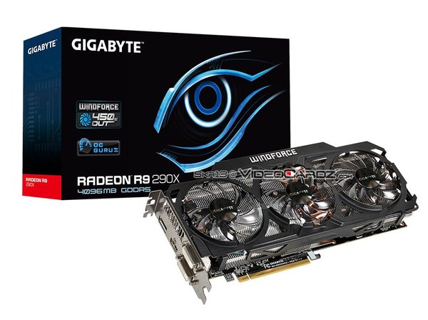 GIGABYTE GV-R929XOC-4GD GIGABYTE GV-R929OC-4GD