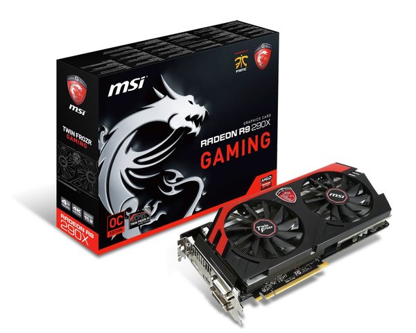 MSI Radeon R9 290X GAMING MSI Radeon R9 290 GAMING