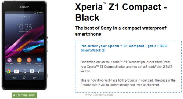 Sony Xperia Z1 Compact