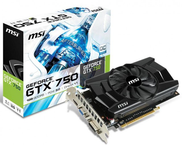 MSI GeForce GTX 750