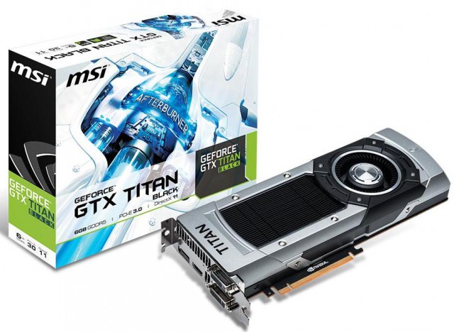 MSI GeForce GTX TITAN Black (NTITAN Black 6GD5)