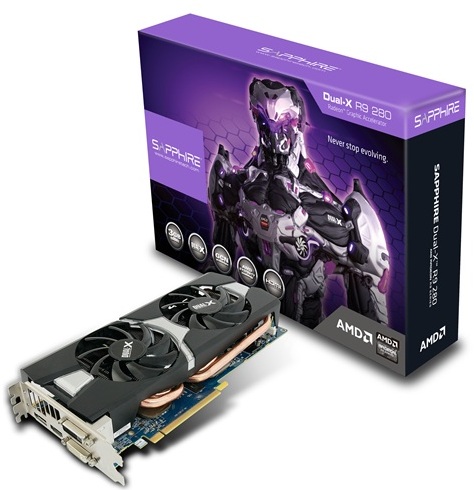 SAPPHIRE DUAL-X R9 280 OC with BOOST