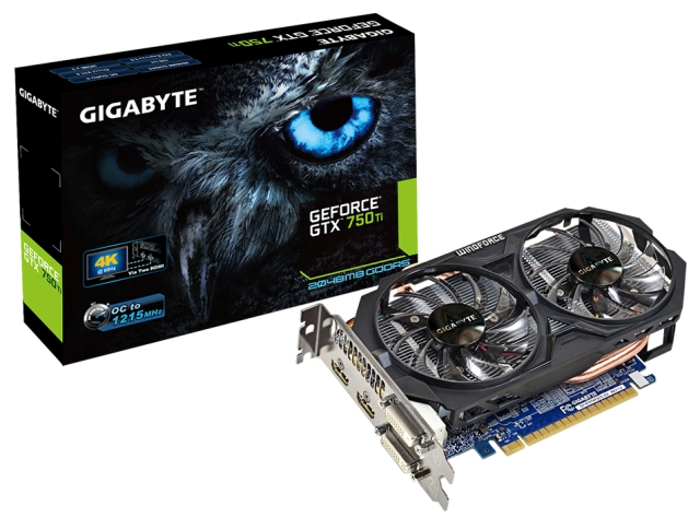 GIGABYTE GeForce GTX 750 Ti