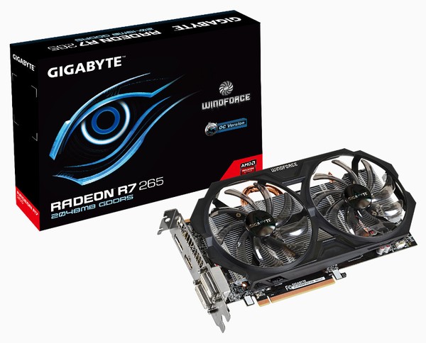 GIGABYTE Radeon R7 265 OC Edition