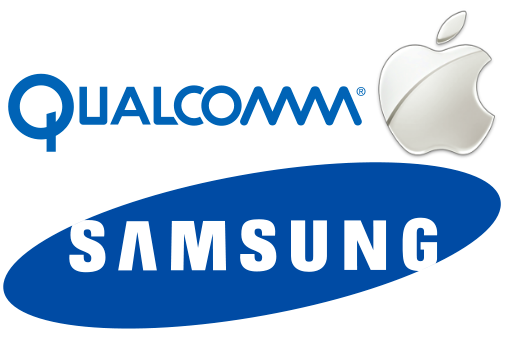 Apple Qualcomm Samsung