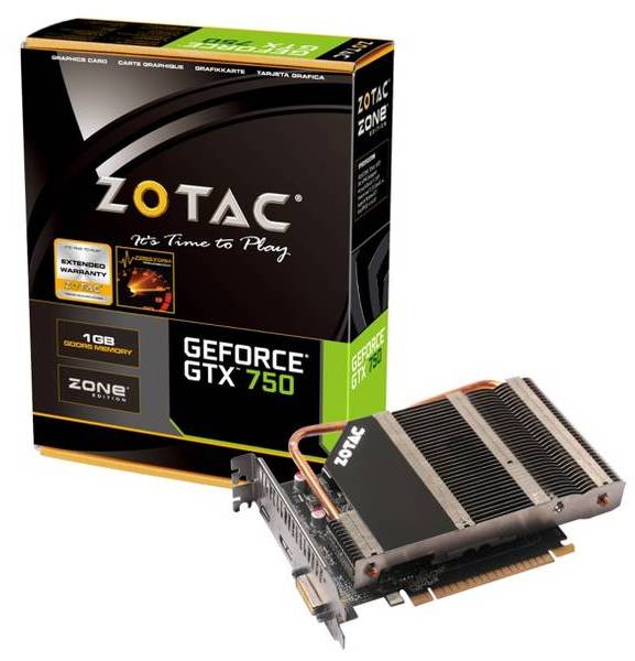 ZOTAC GeForce GTX 750 ZONE Edition