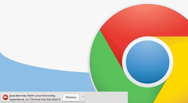 Google Chrome Warning