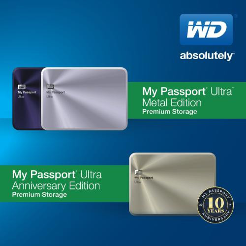 Wd My Passport Ultra Metal Edition і My Passport Ultra Anniversary