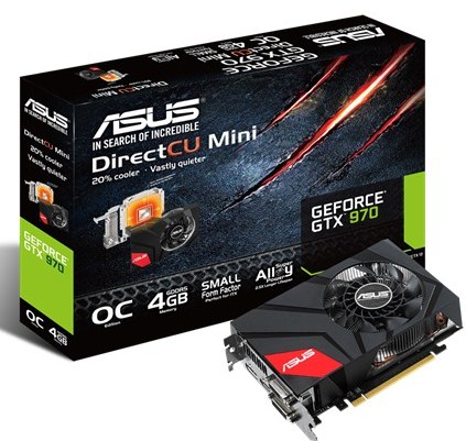 ASUS GeForce GTX 970 DirectCU Mini OC (GTX970-DCMOC-4GD5)