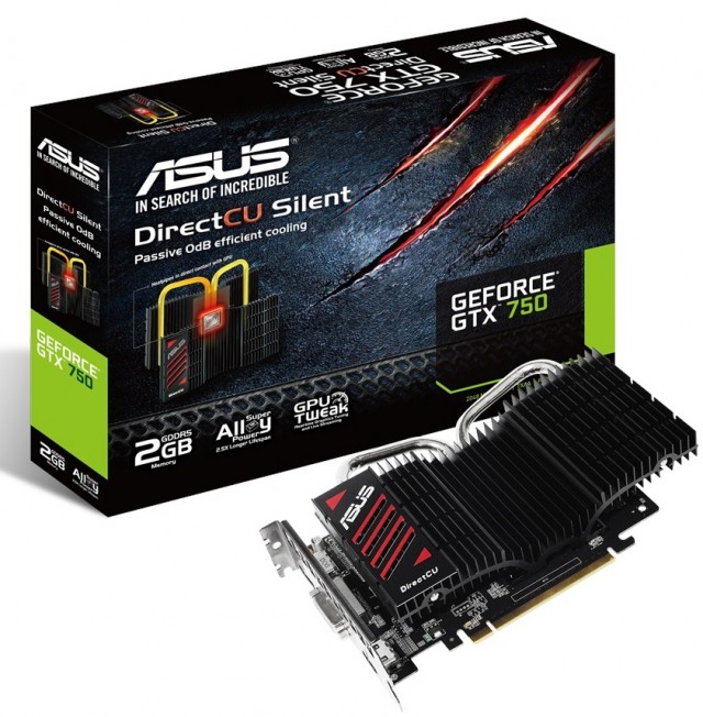 ASUS GeForce GTX 750 DirectCU Silent (GTX750-DCSL-2GD5)