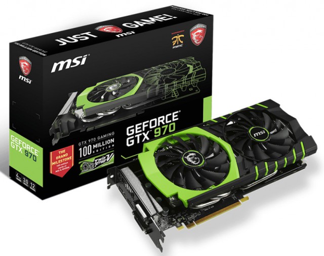 MSI GeForce GTX 970 GAMING MSI GeForce GTX 960 GAMING