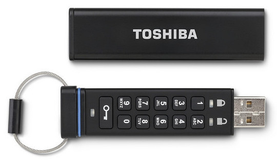 Toshiba Encrypted USB Flash Drive