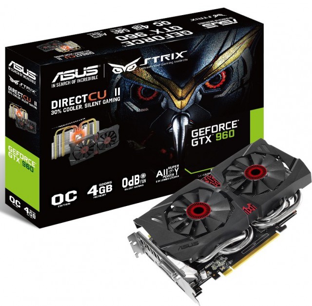 ASUS GeForce GTX 960 STRIX DirectCU II OC