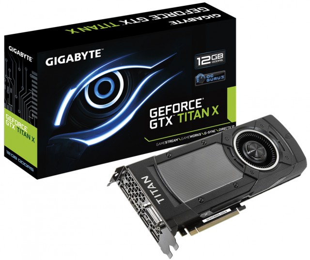 GIGABYTE GeForce GTX TITAN X (GV-NTITANXD5-12GD-B)