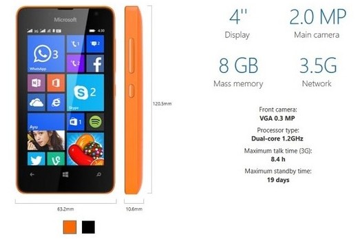 Microsoft Lumia 430