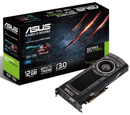 ASUS GeForce GTX TITAN X (GTXTITANX-12GD5)