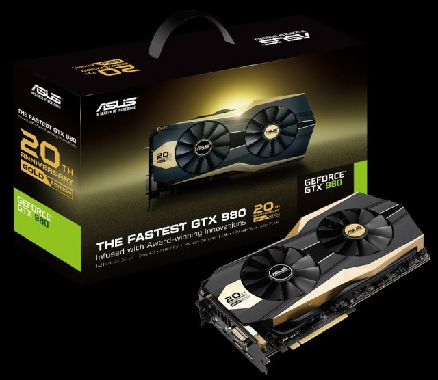 ASUS GTX 980 20th Anniversary Gold Edition (GOLD20TH-GTX980-P-4GD5)