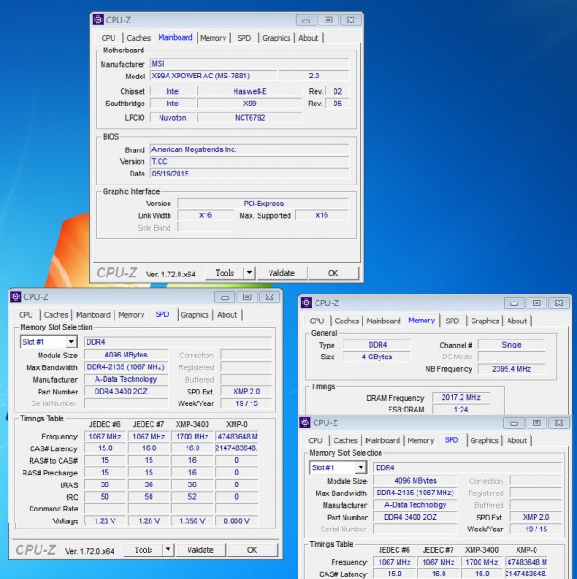 ADATA XPG Z2 DDR4 3400