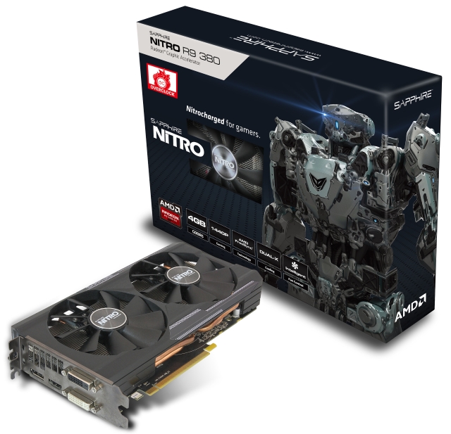 SAPPHIRE NITRO R9 380 4G D5