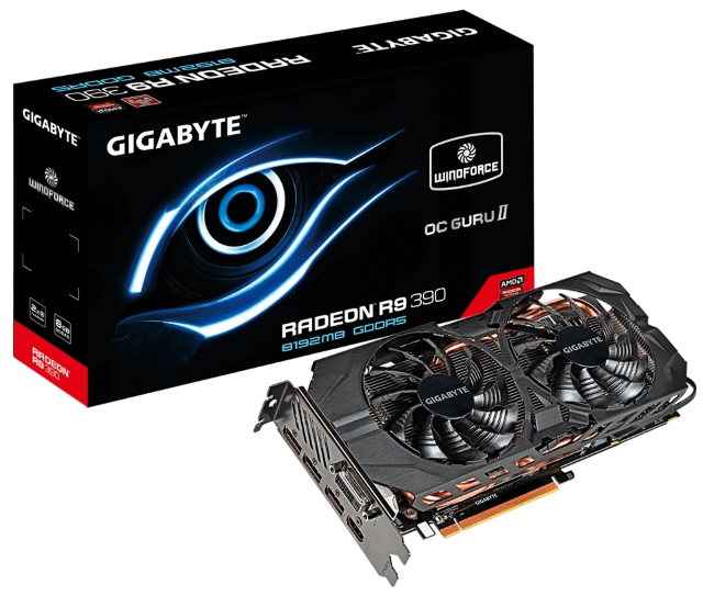 GIGABYTE GV-R939WF2-8GD GV-R939XWF2-8GD