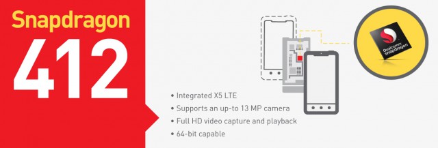 Qualcomm Snapdragon 212 Snapdragon 412