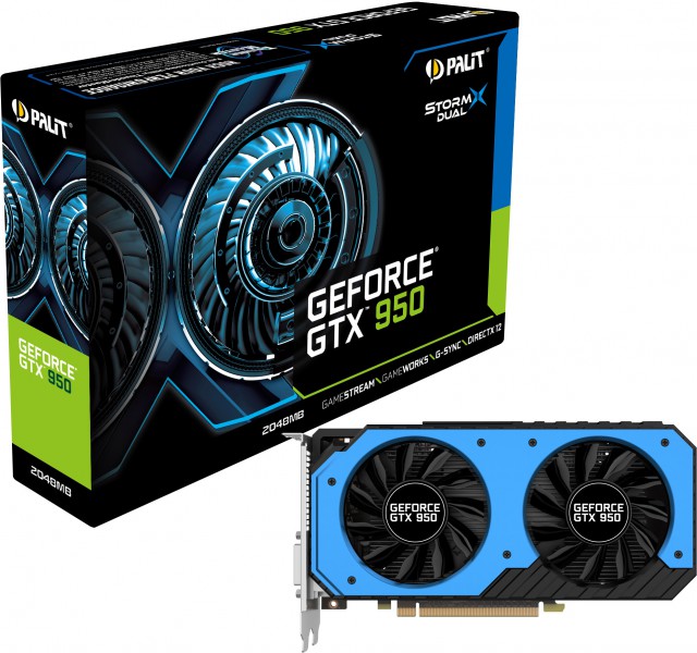 Palit GeForce GTX 950 StormX