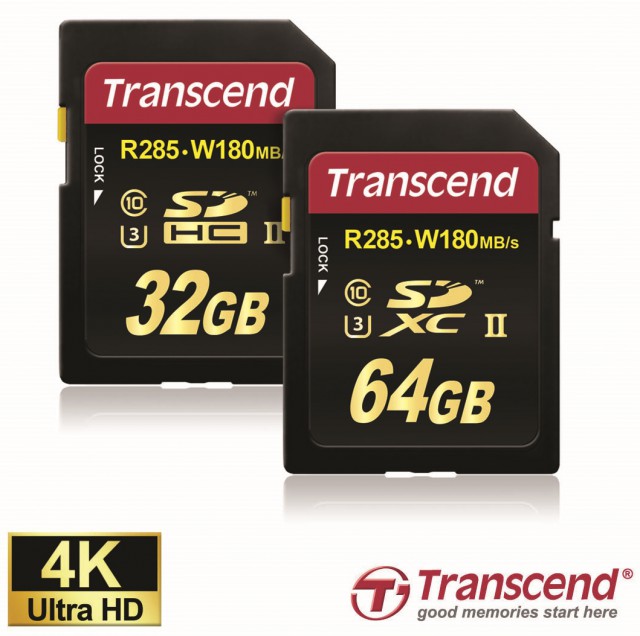 Transcend SDHC/SDXC UHS-II Class 3